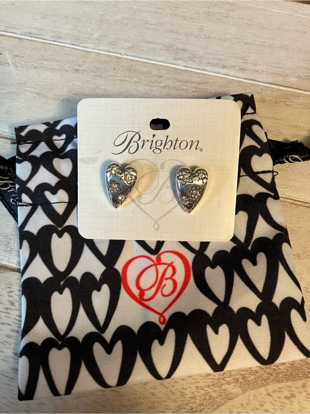 🌸Brighton ‘Sparkling Hearts’ Earrings